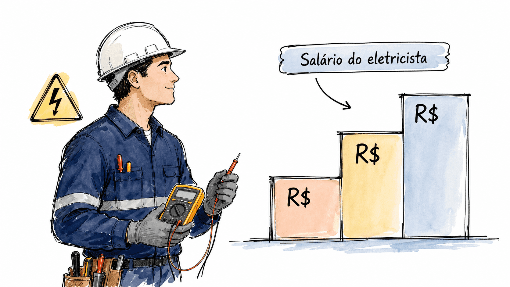 Quanto ganha um eletricista em 2026: salário e adicionais